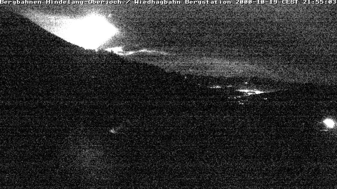 Livebild Wiedhag, Blick nach Westen auf Iseler und Wiedhagalpe