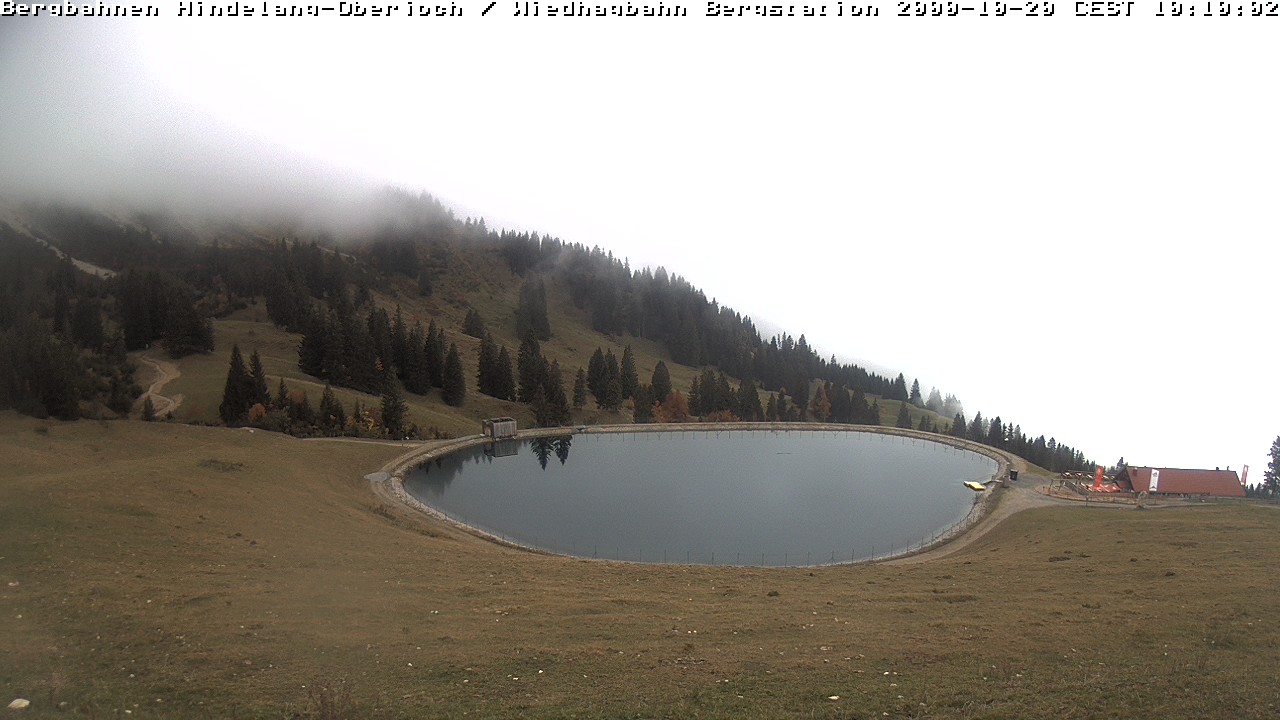 Livebild Wiedhag, Blick nach Westen auf Iseler und Wiedhagalpe